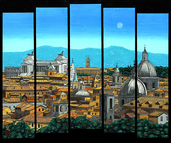 「栄光のローマ」　10号分割