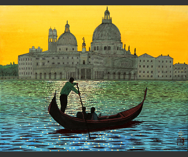 「ヴェネツィアの朝」　6号
