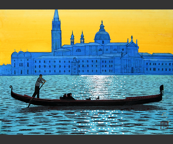 「ヴェネツィアの朝」　4号